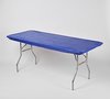 Royal Blue Elastic Table Cover
