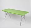 Lime Green Elastic Table Cover