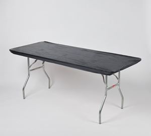 Black Elastic Table Cover
